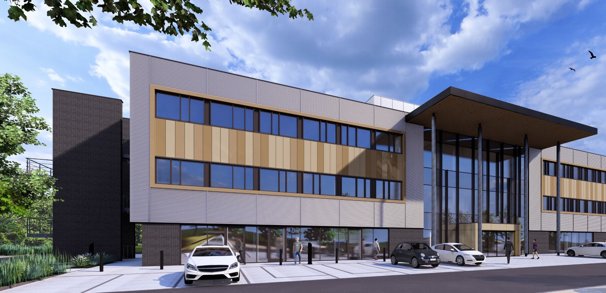 Render of Stowmarket Innovation Gateway